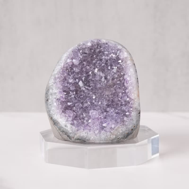 紫晶鎮 // 開運招財 智慧創意 鎮宅化煞 紫水晶 // 贈底座
