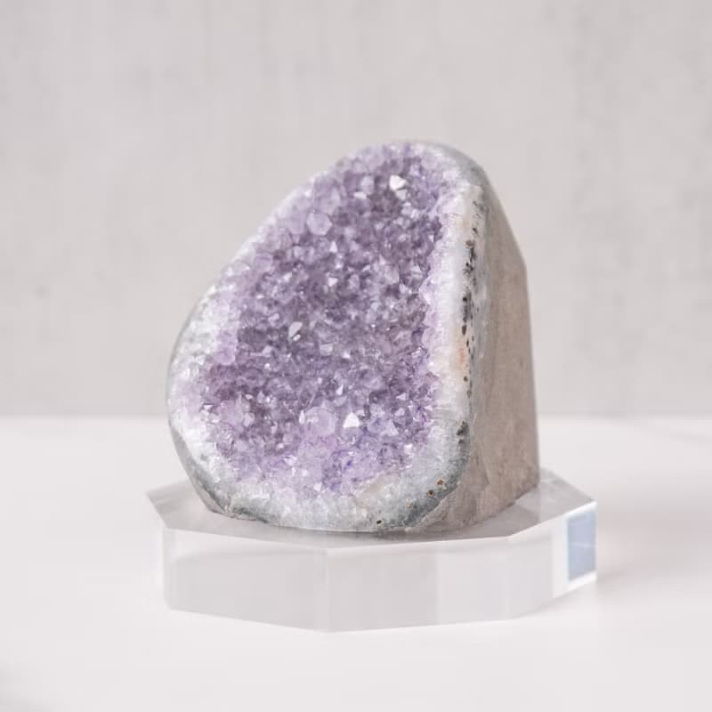 紫晶鎮 // 開運招財 智慧創意 鎮宅化煞 紫水晶 // 贈底座