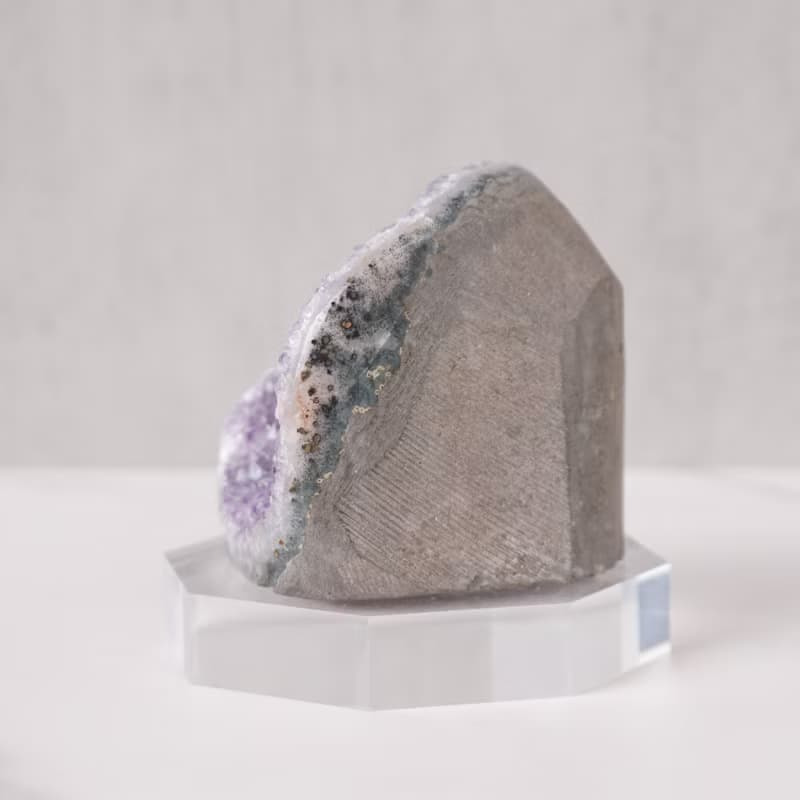 紫晶鎮 // 開運招財 智慧創意 鎮宅化煞 紫水晶 // 贈底座