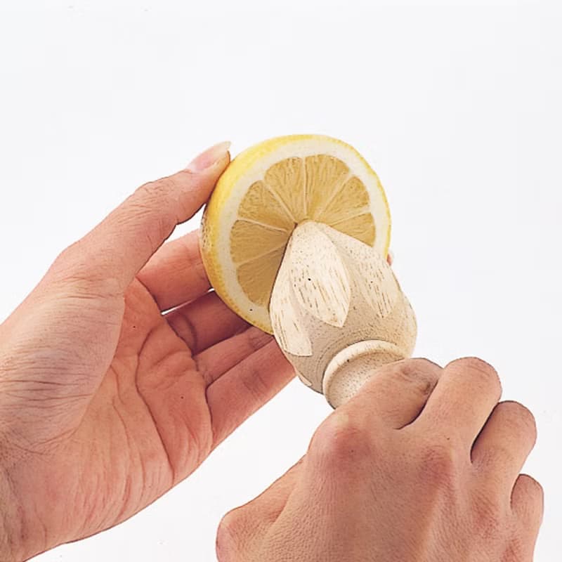 日本【SALUS 佐藤金屬】木製榨汁器