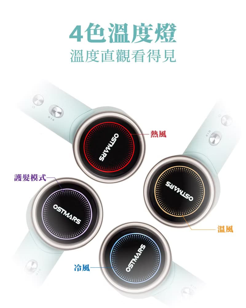 OSTMARS 暴風極速負離子吹風機