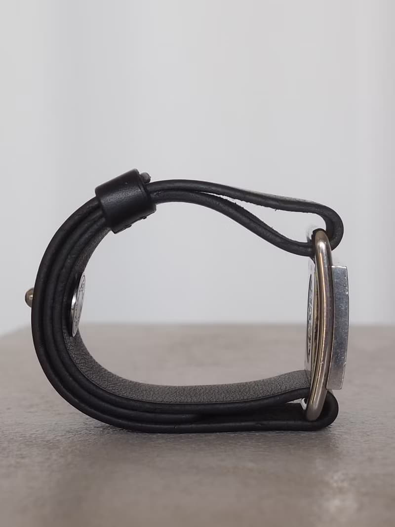 HERMES エルメス バレニア ウォッチ 腕時計 シルバー ブラック ユニセックス ヴィンテージ