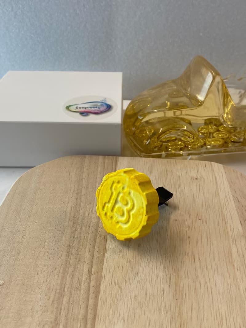 車用比特幣造型擴香石 Car Kit Bitcoin shape aroma stone