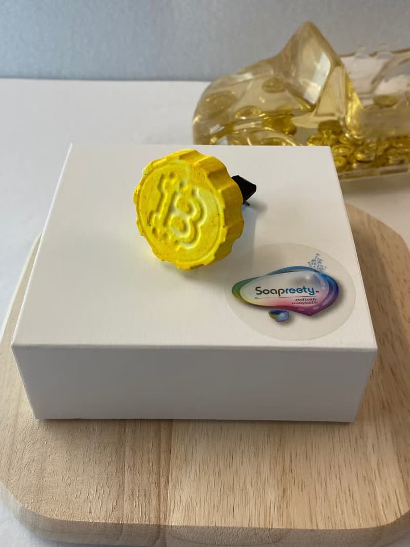車用比特幣造型擴香石 Car Kit Bitcoin shape aroma stone