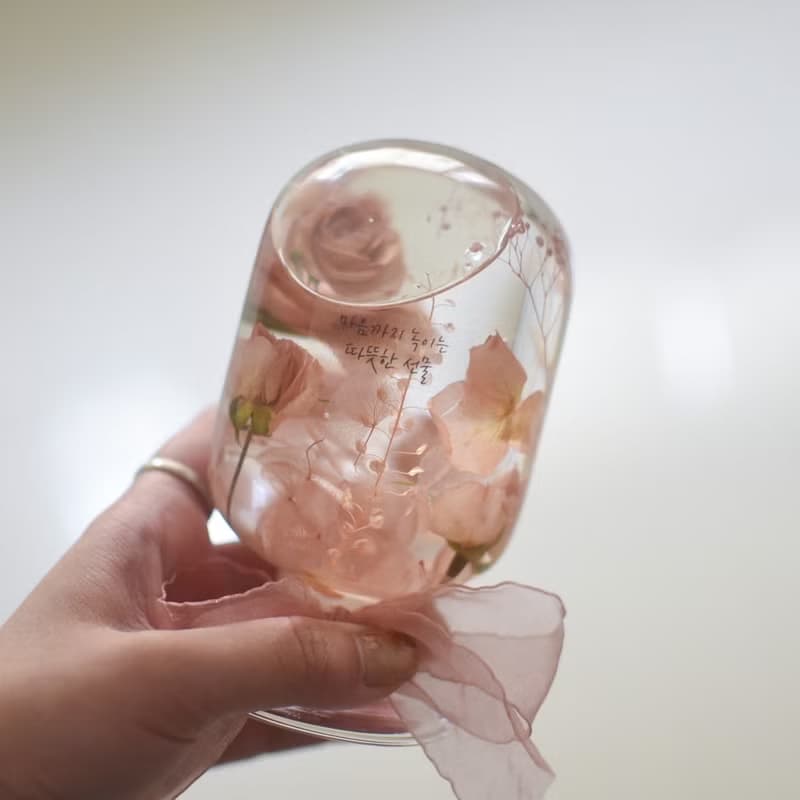 /浮油花/婚禮小物 畢業禮物 生日 伴娘禮 探房禮 乾燥花 永生花