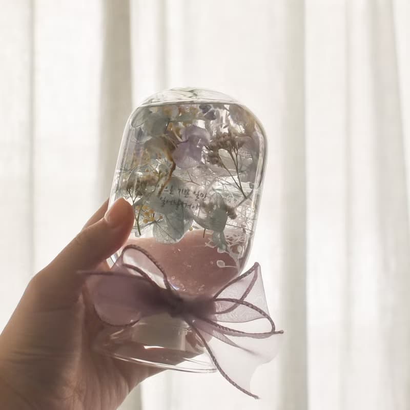 /浮油花/婚禮小物 畢業禮物 生日 伴娘禮 探房禮 乾燥花 永生花