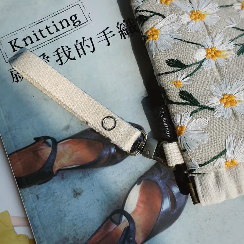 #小雛菊系列(彈簧口金眼鏡包)眼鏡包/眼鏡袋/彈簧口金/眼