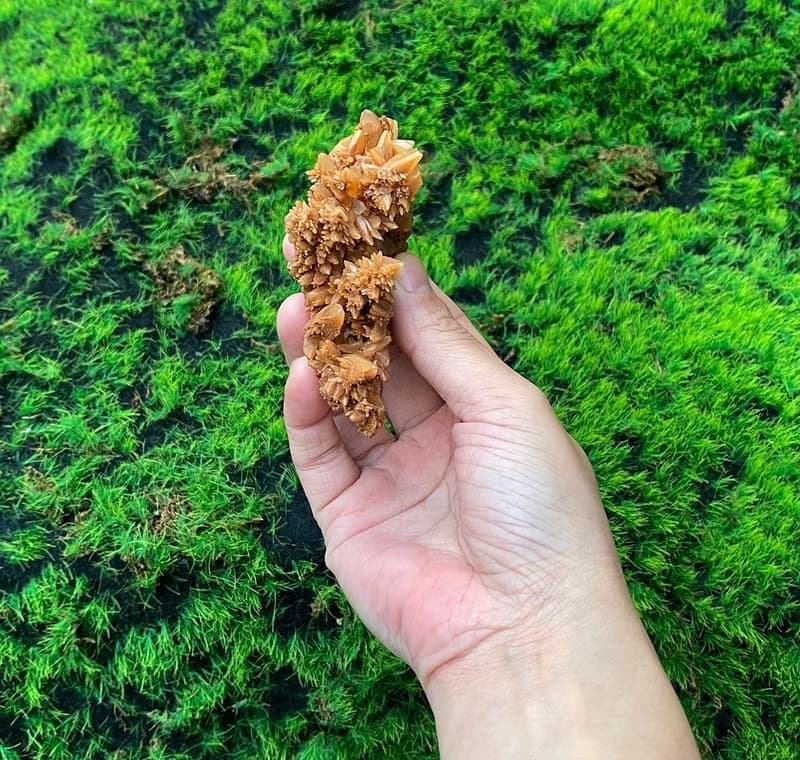 能量擺飾-一直有錢花 紅方解晶花簇 財運晶簇 招財開運 開工 禮品
