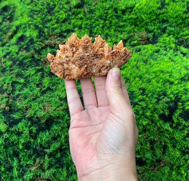 能量擺飾-一直有錢花 紅方解晶花簇 財運晶簇 招財開運 開工 禮品