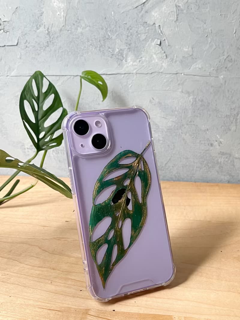 龜背芋 手機殼 聖誕節 禮物
