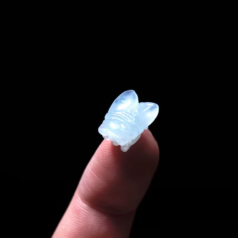 【常贏】冰種翡翠巧雕蒼蠅 | 天然緬甸玉翡翠A貨 | 送禮