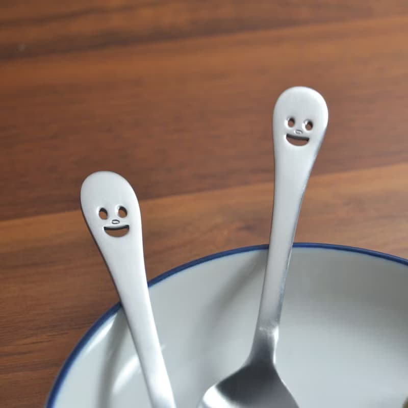 日本【SALUS 佐藤金屬】微笑NICO餐具