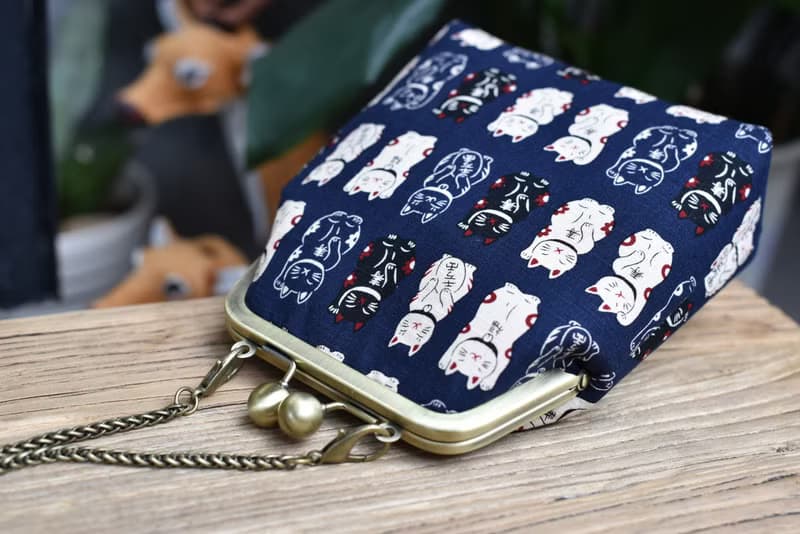 歲末驚喜招財貓系列斜跨包聖誕禮物新年禮物