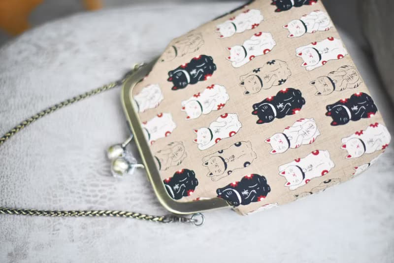 歲末驚喜招財貓系列斜跨包聖誕禮物新年禮物