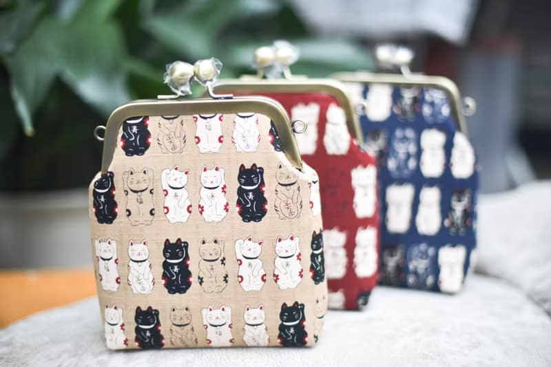 歲末驚喜招財貓系列斜跨包聖誕禮物新年禮物