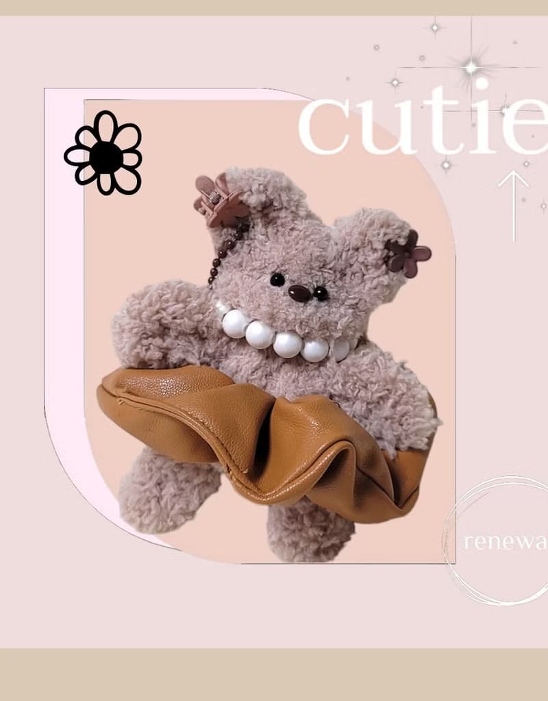 (Handmade) Lovely MingMingBear Bearkeyring