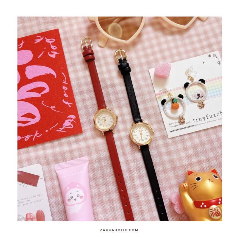母親節禮物 免運 Vintage Hexagon Watch 防水六角形復古手錶 財