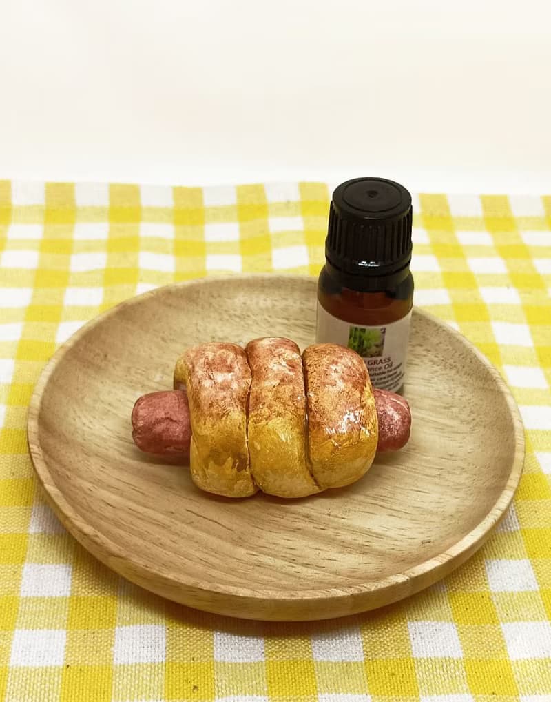 腸仔包造型擴香石(送隨機香薰油5ml)