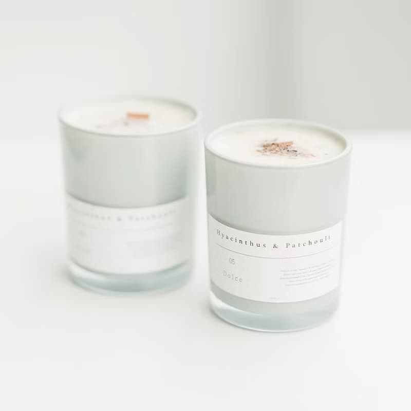 DOLCE 清新花香調-AROMA CANDLE香氛蠟燭195g