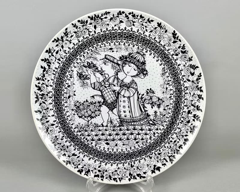Rosenthal Studio-Line 夏季 Bjorn Wiinblad 四季盤