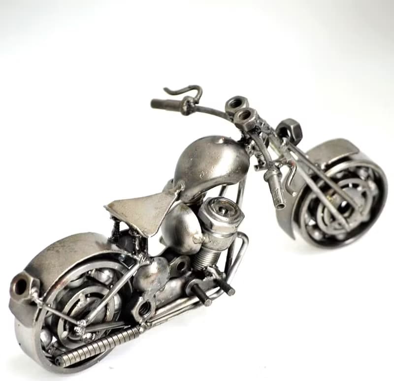 One-Of-A-Kind Labor day Gift Idea, Chopper (A) Motorcycle Welding sculptures