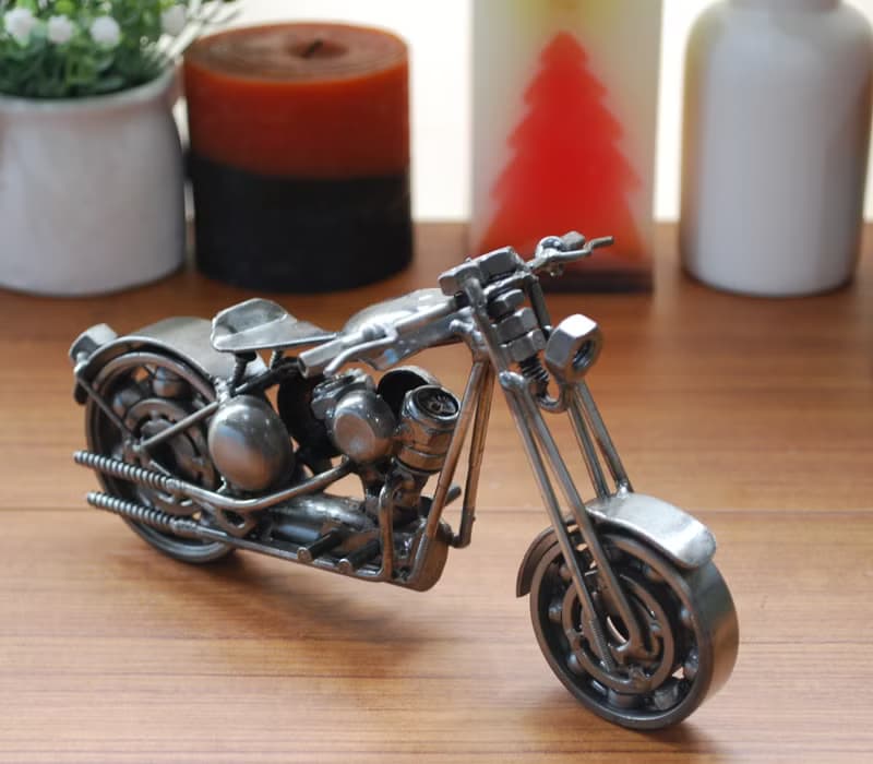 One-Of-A-Kind Labor day Gift Idea, Chopper (A) Motorcycle Welding sculptures