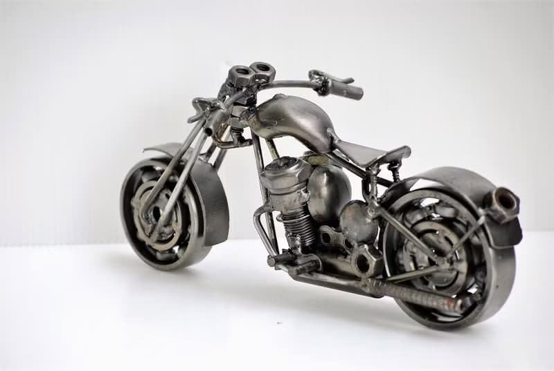 One-Of-A-Kind Labor day Gift Idea, Chopper (A) Motorcycle Welding sculptures