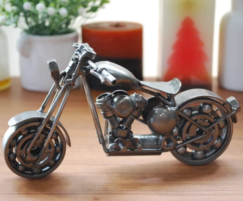 One-Of-A-Kind Labor day Gift Idea, Chopper (A) Motorcycle Welding sculptures
