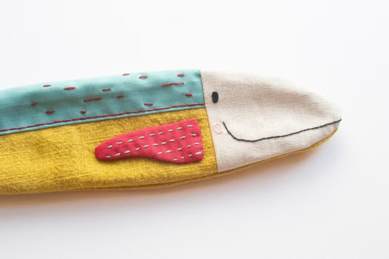 Travelling Tuna cutlery pouch - primary