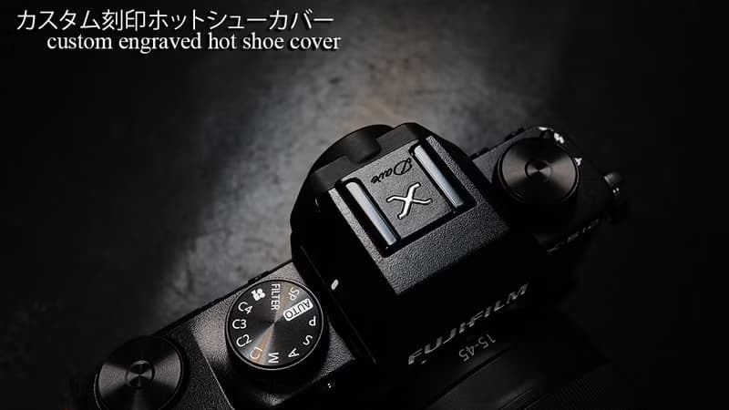 Fujifilm 熱靴保護蓋 可刻字