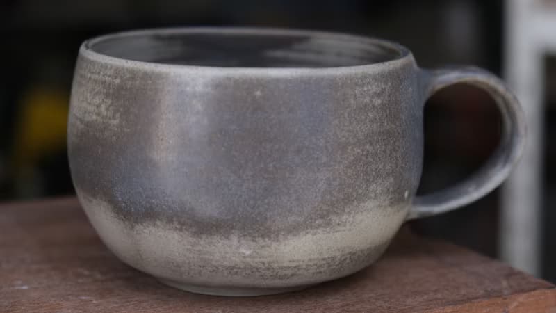 【小陪】手刷拉胚質感超大容量馬克杯  - 花器 茶杯 杯生活
