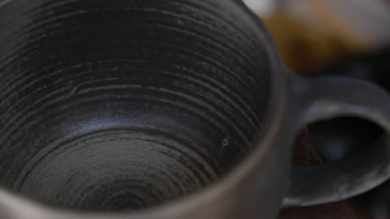 【小陪】手刷拉胚質感超大容量馬克杯  - 花器 茶杯 杯生活