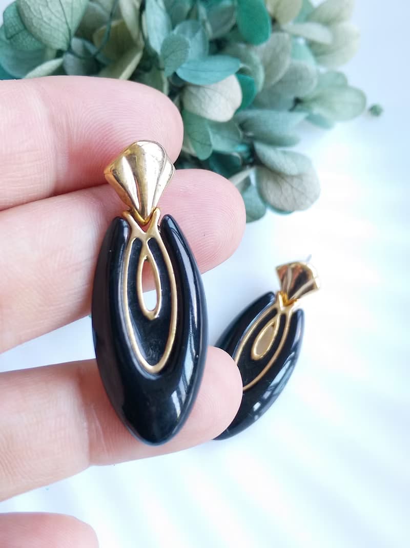 Vintage Jewelry 西洋古董飾品 經典 簡約 優雅 針式耳環