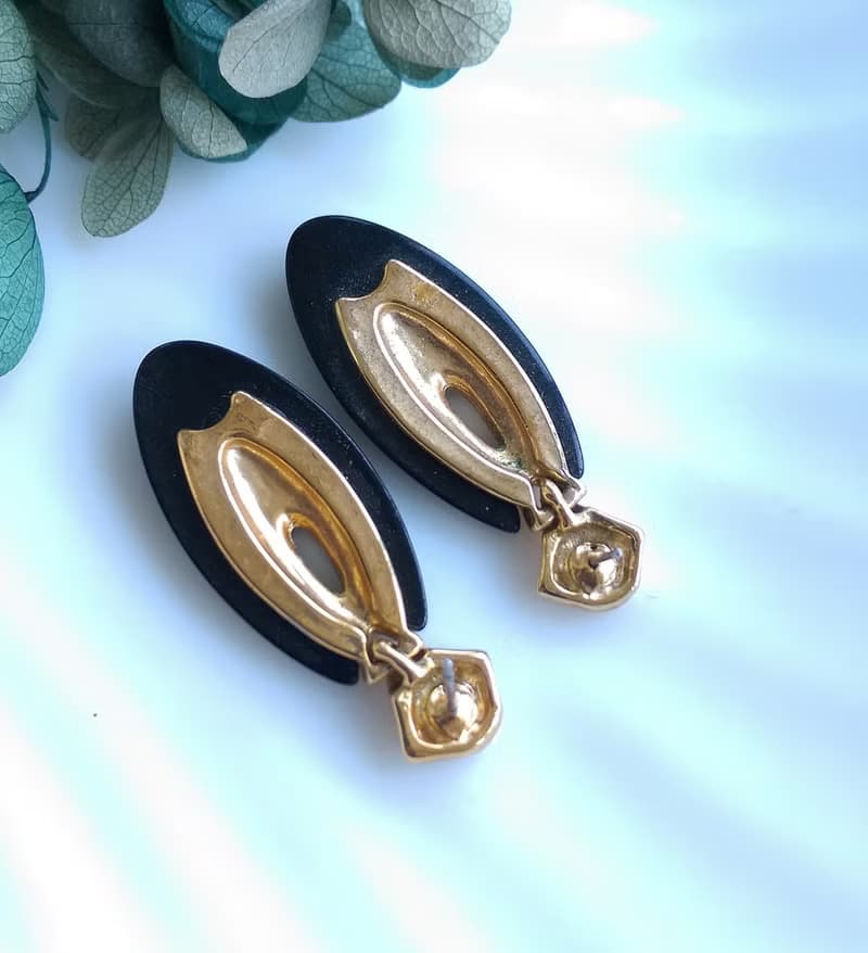 Vintage Jewelry 西洋古董飾品 經典 簡約 優雅 針式耳環