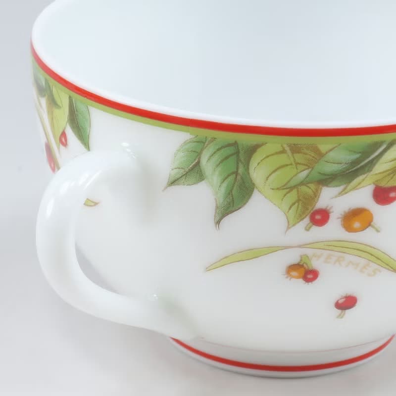 【日本直送】エルメス HERMES ピタゴラス 食器 カップ&ソーサー【中古】Aランク