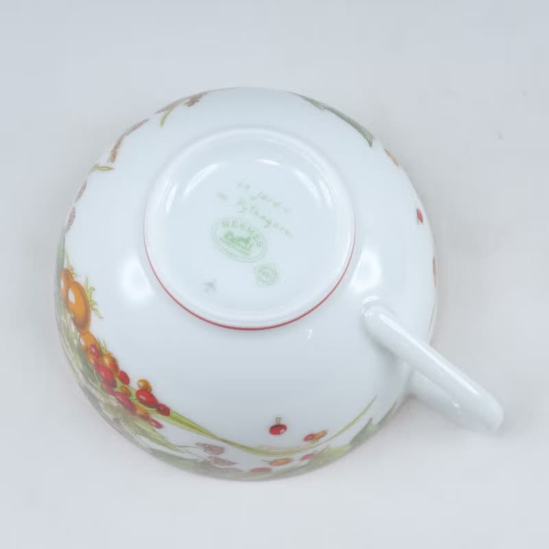 【日本直送】エルメス HERMES ピタゴラス 食器 カップ&ソーサー【中古】Aランク