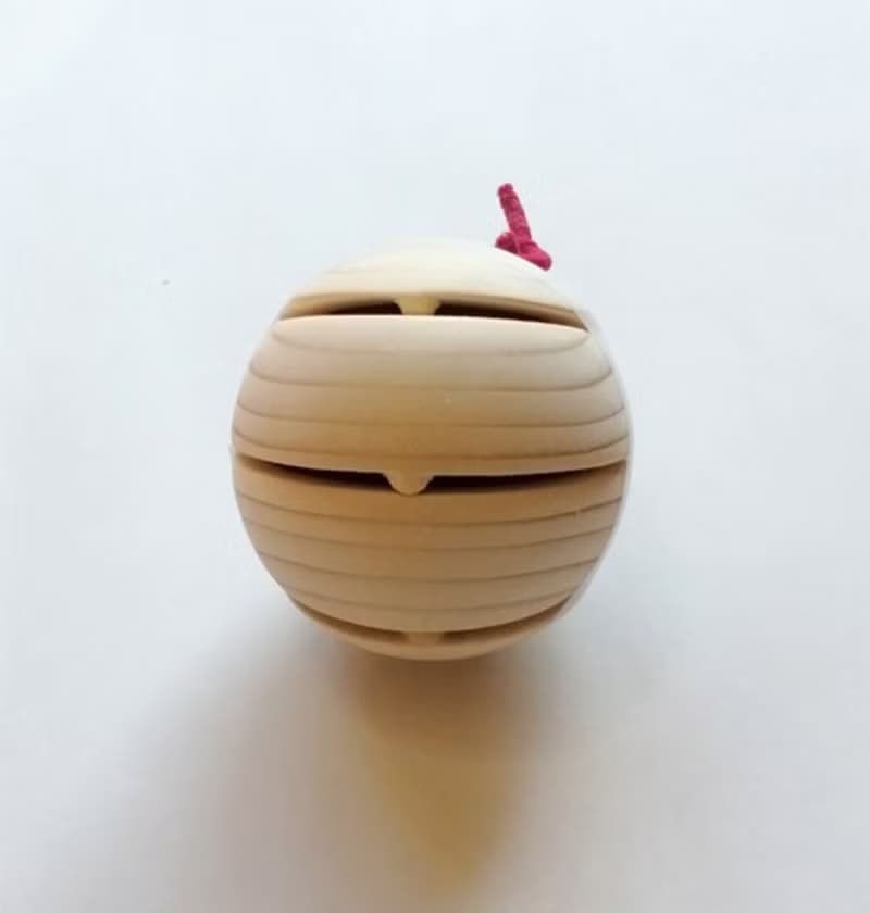 音が鳴るオブジェ 単体 Sサイズ(直径5cm) 和音カスタネット ボール３