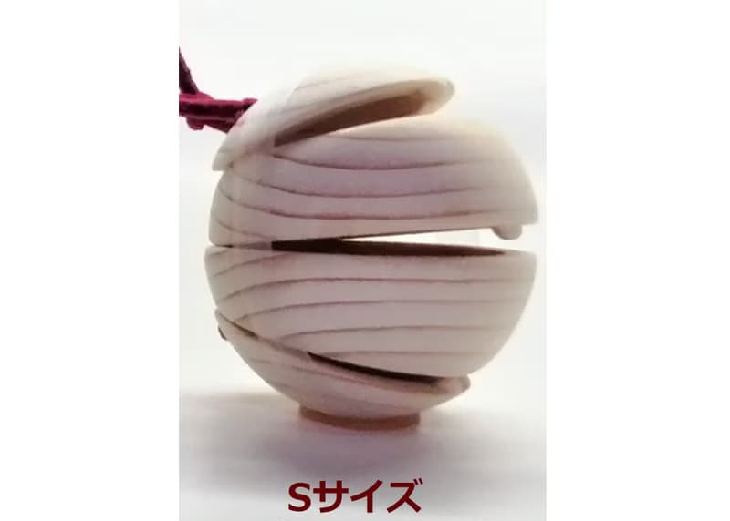 音が鳴るオブジェ 単体 Sサイズ(直径5cm) 和音カスタネット ボール３