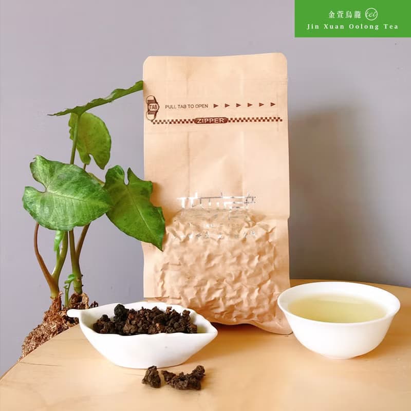 【中秋公益茶葉禮盒J4】無藏  金萱烏龍散茶100g+DGI機能千層棒