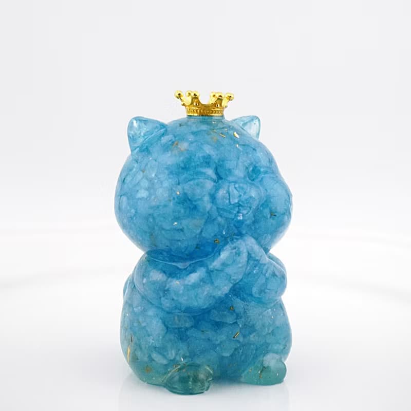 【Hourrae荷萊】獨家訂製 祈福招財貓 水晶擺件