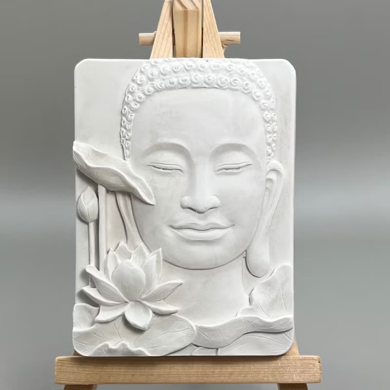 佛藝開運石 泥作 清水模軟裝設計 佛像擺飾(二) 香氛擺件 附木架