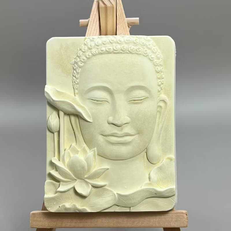 佛藝開運石 泥作 清水模軟裝設計 佛像擺飾(二) 香氛擺件 附木架
