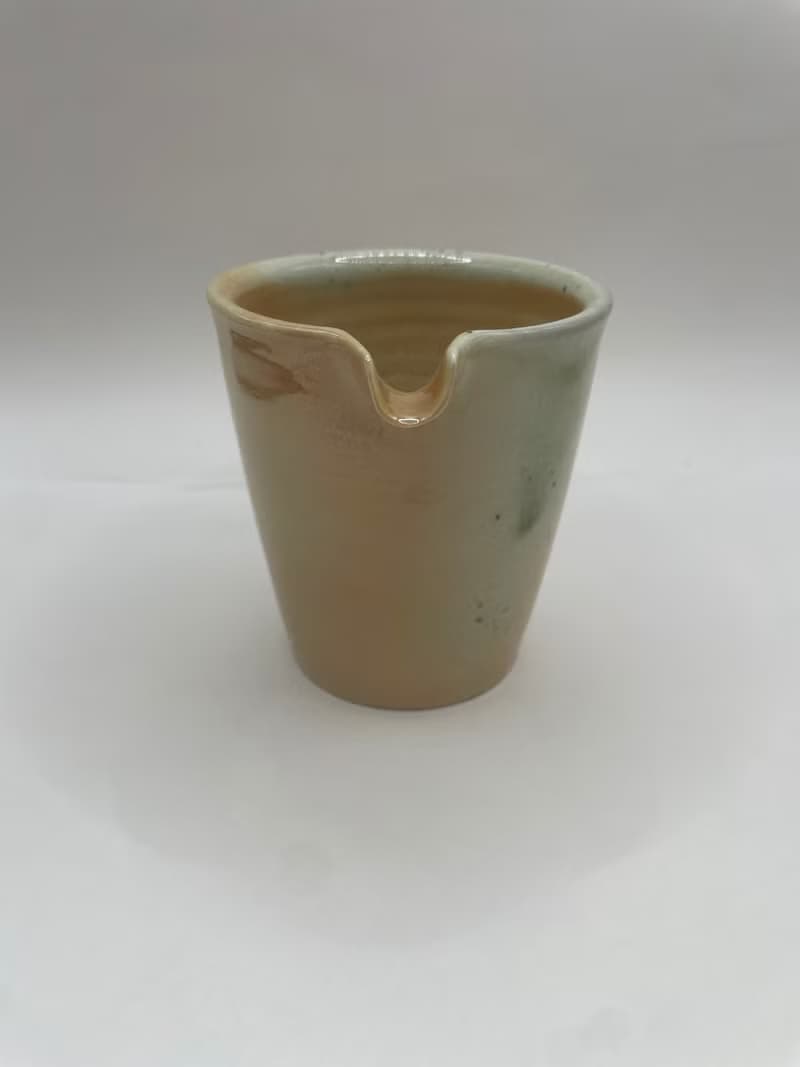 瓷土柴燒金彩茶海
