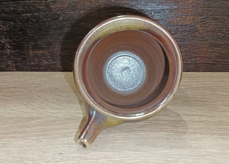 柴燒無釉公道杯-茶海-鶯歌李玟叡