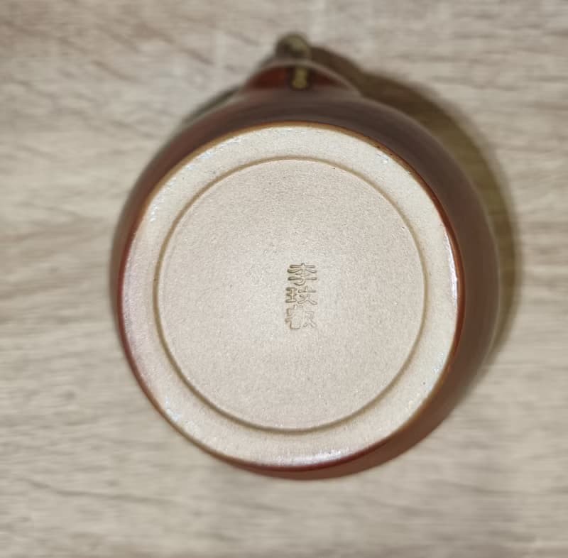 柴燒無釉公道杯-茶海-鶯歌李玟叡