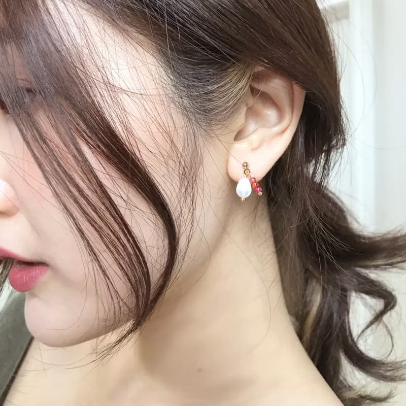 Set 3 magical pairs of earrings - 珍珠耳環