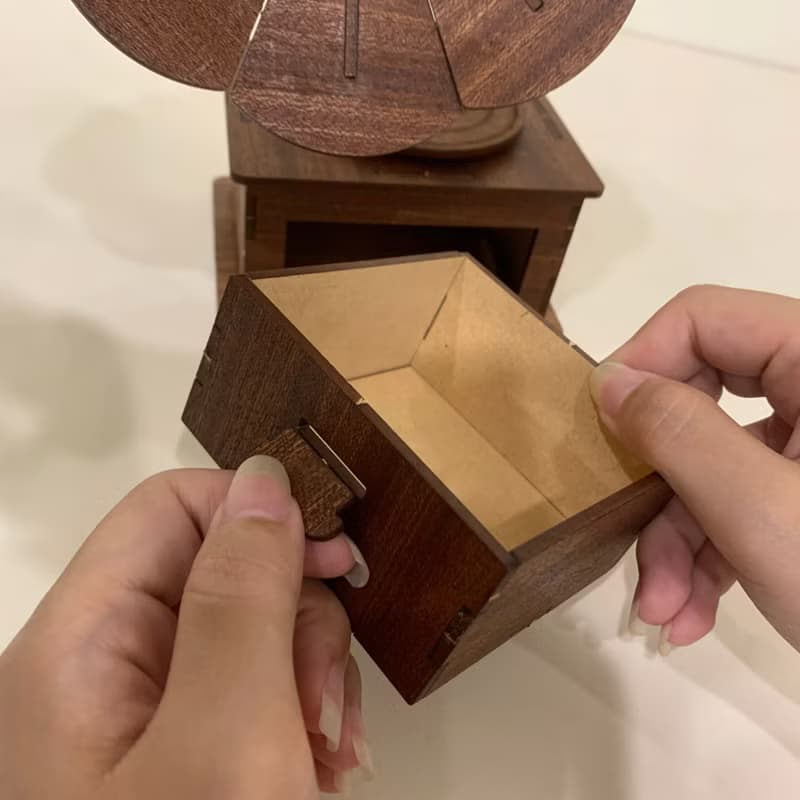 【手作DIY】留聲機 收納盒 組裝 木製擺飾 木質 質感情人節 畢業