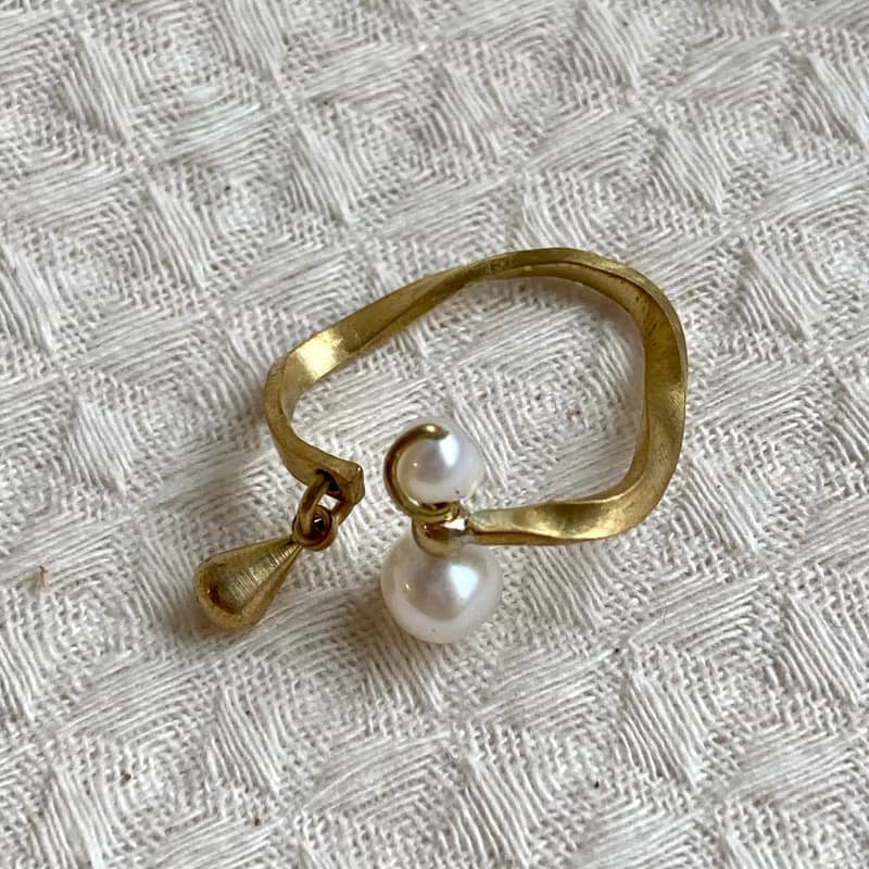 老林雜貨 | 大珠小珠設計戒指