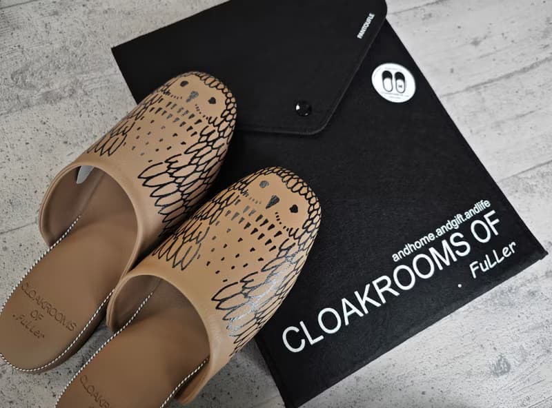 CLOAKROOMS OF .Fuller 室內拖鞋 owl貓頭鷹設計款-卡其