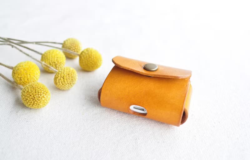 AirPods Pro皮革保護套-原色